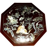 Large Chinese Lacquer & Mother of Pearl Box