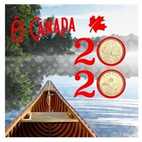 RCM Canafa 2020 OH Canada UNC Coin Set