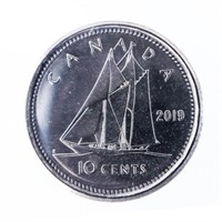 Canada 2019 RCM First Strike Ten Cent Coin MS64