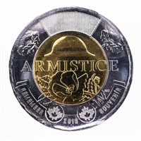 Canada 2018 $2 Armistice MS 64