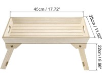New PATIKIL 45x28x22cm Breakfast Tray Table,Bed