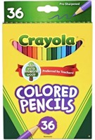 New lot of 2 Crayola Colored Pencils (36ct),