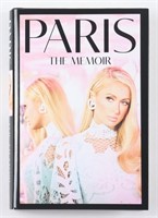 Paris Hilton Signed "Paris: The Memoir" Hardcove