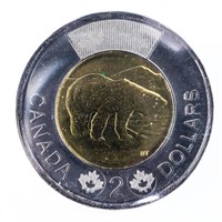 Canada 2019 $2 Coin First Strike Polar Bear ICCS