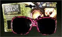 Foster Grant Child's Sunglasses-Black with Print