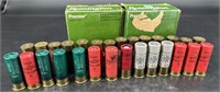2 Empty Remington Boxes & 28 Misc 12 Ga Shells