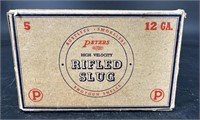 Vintage Peter’s 12 Ga Rifled Slugs Full Box