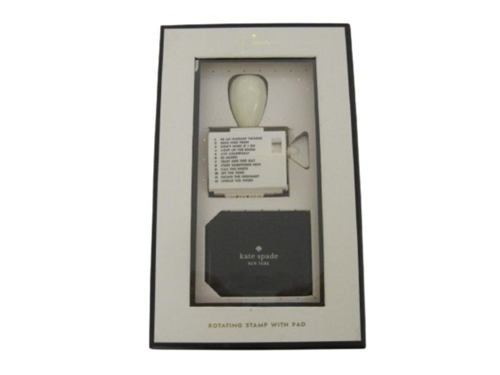Kate Spade Stamp with Pad-New in Box
