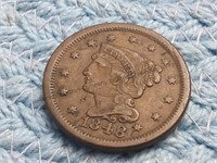 Large one cent piece 1848