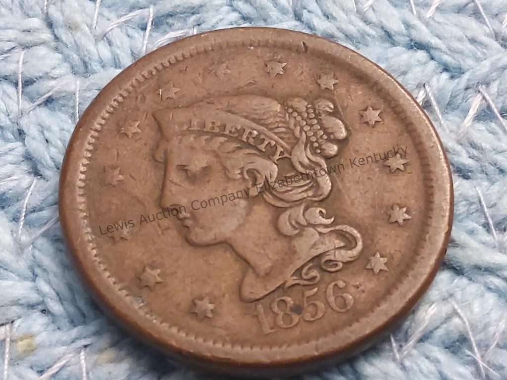 1856 large cent