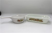 Corning Ware Spice of Life & Anchor Hocking Bread