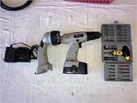 Great Neck Cordless Drill/Light/Battery/Charger/Bi