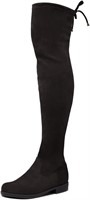 Herstyle Thigh High Boots Black  Size 7