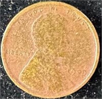1909 Lincoln Wheat Penny