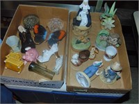 (2) Flats of Figurines