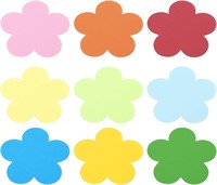 PATIKIL 108 Pack Flower Cutouts  Assorted