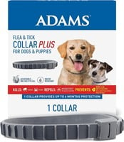 Adams Flea & Tick Collar for Dogs  6-Months