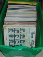 Tote full of Record Albums