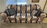 Genesis Furniture Upholstered Sofa Floral