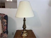 Brass Base Table Lamp #1