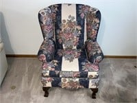 Genesis Furniture Arm Chair Upholstered Floral