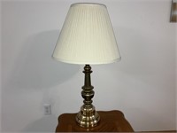 Brass Base Table Lamp #2