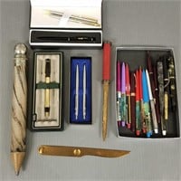 Parker pen & pencil set, Cross pen, bubble pens,