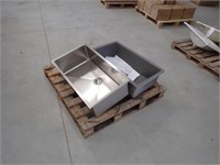 Qty Of (2) 32 In. Sinks