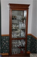 29WX76H LIGHTED CURIO CABINET