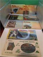 8 Vintage Post Card Packets (Top 6 are fold out)