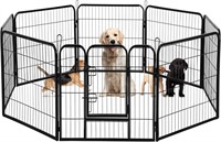 Heavy Duty Pet Playpen  Dog/Cat Fence  40-Inch