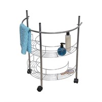 Under Sink Rounded Rack With Wheels