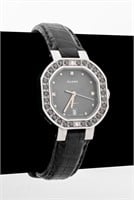 Clerc Steel Diamonds Automatic Woman's Watch