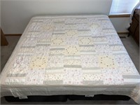 Quilt & Pillow Case Homemade Set #4