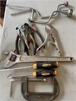 Assorted Hand Tools, as pictured