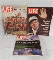 F9) Vintage LIFE magazines