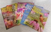 F9) Birds and Blooms magazines