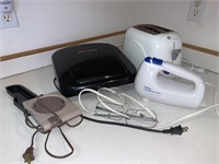 George Foreman Grill, Mixer, Toaster, & More