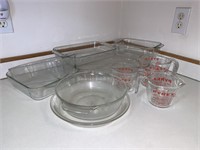 Pyrex Baking Dishes & Measuring Cups