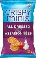 7 BAGS - Crispy Minis All Dressed Flavour Brown