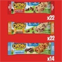 (58 Pack) Quaker Chewy Granola Bars, 25% Less