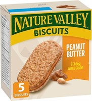 NATURE VALLEY Peanut Butter Biscuits, Snacks, Oat