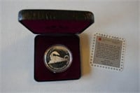1886 - 1986 Transcontinental Rialway Silver Dollar
