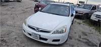 2006 Hond Accord 1HGCM56716A121272 Accident