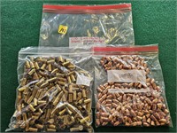 200 - 9mm Primed Brass and 124gr. FMJ Bullets