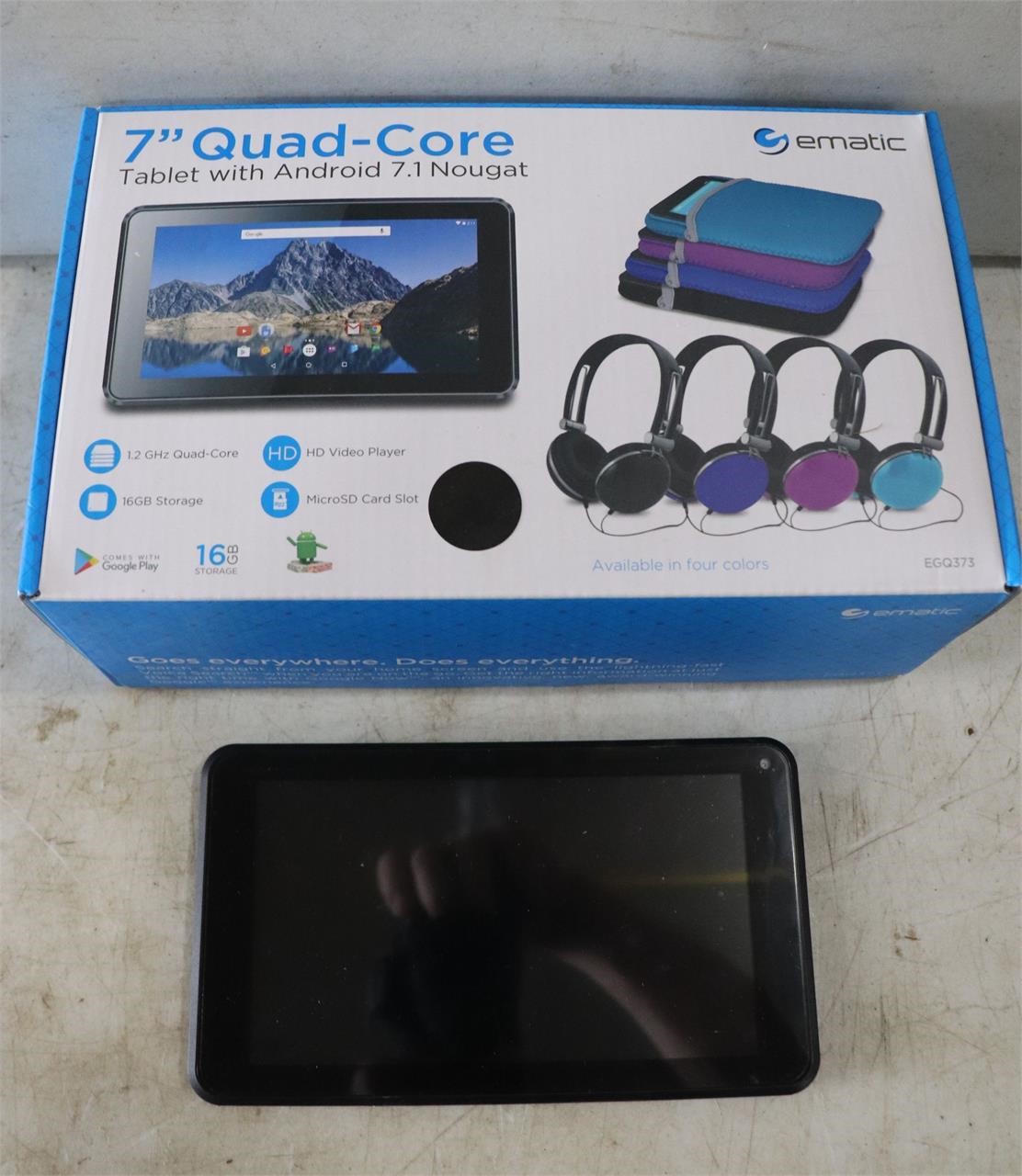 Ematic 7" Quad Core Tablet Only