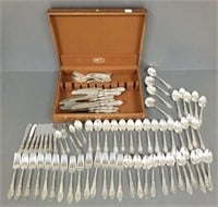 88 pieces of Towle sterling King Edward flatware -