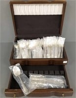 50 pieces of sterling Towle King Edward flatware -