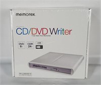 New Memorex External Cd/ Dvd Writer