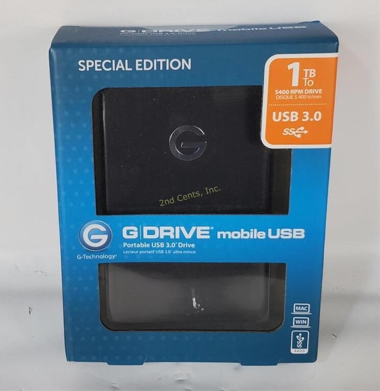 New G Drive Mobile Usb 1tb Hard Drive